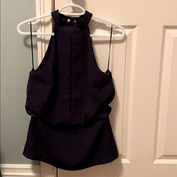 Dark purple dynamite blouse with tags - Picture 1 of 3